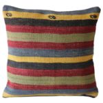 Colorful-Striped-Bohemian-Pillow 1