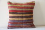 Colorful-Striped-Wool-Kilim-Pillow 2