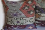 decorative-vintage-wool-kilim-rug-pillows-set-of-4 4