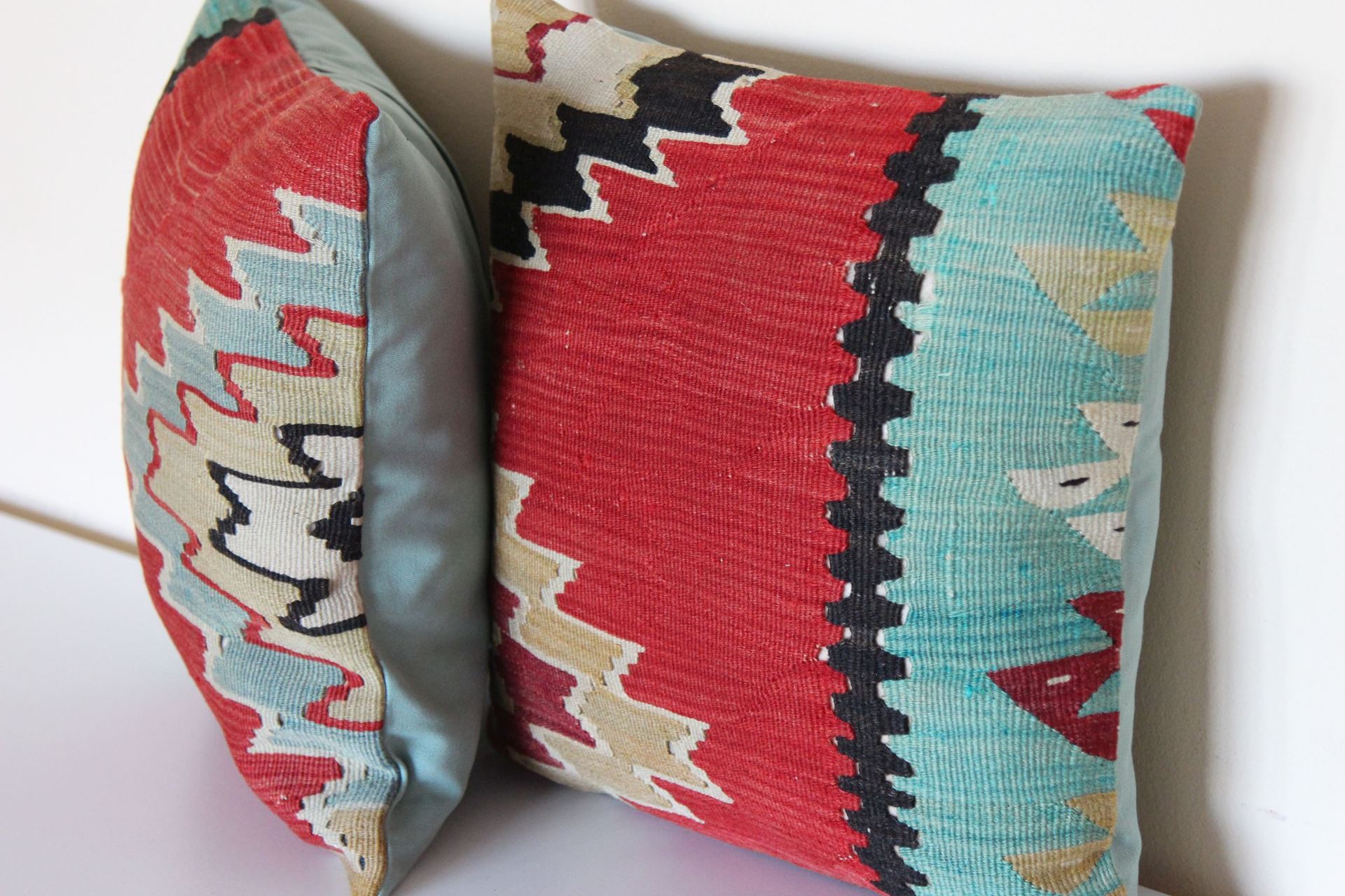 16'' Handmade Kilim Pillow Covers a Pair ChicagoCozy Rugs Chicago