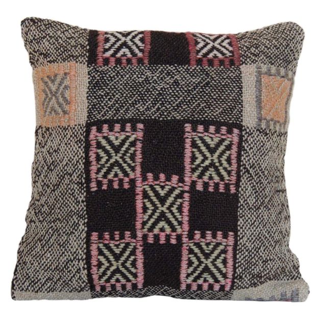 Turkish-vintage-handmade-wool-kilim-pillowcase 1