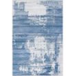Picture of Abstract Area Rug Blue