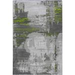 Picture of Pacific Abstract Art Green Rug