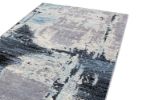 Picture of Abstract Rug in Blue and Gray