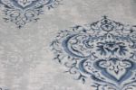 Picture of Damask Tonal Blue Rug