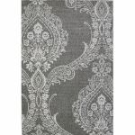 Picture of Pacific Damask Tone on Tone Gray Rug