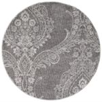 Picture of Pacific Damask Tone on Tone Gray Rug