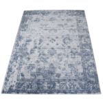 Picture of Distressed Vintage Blue Rug