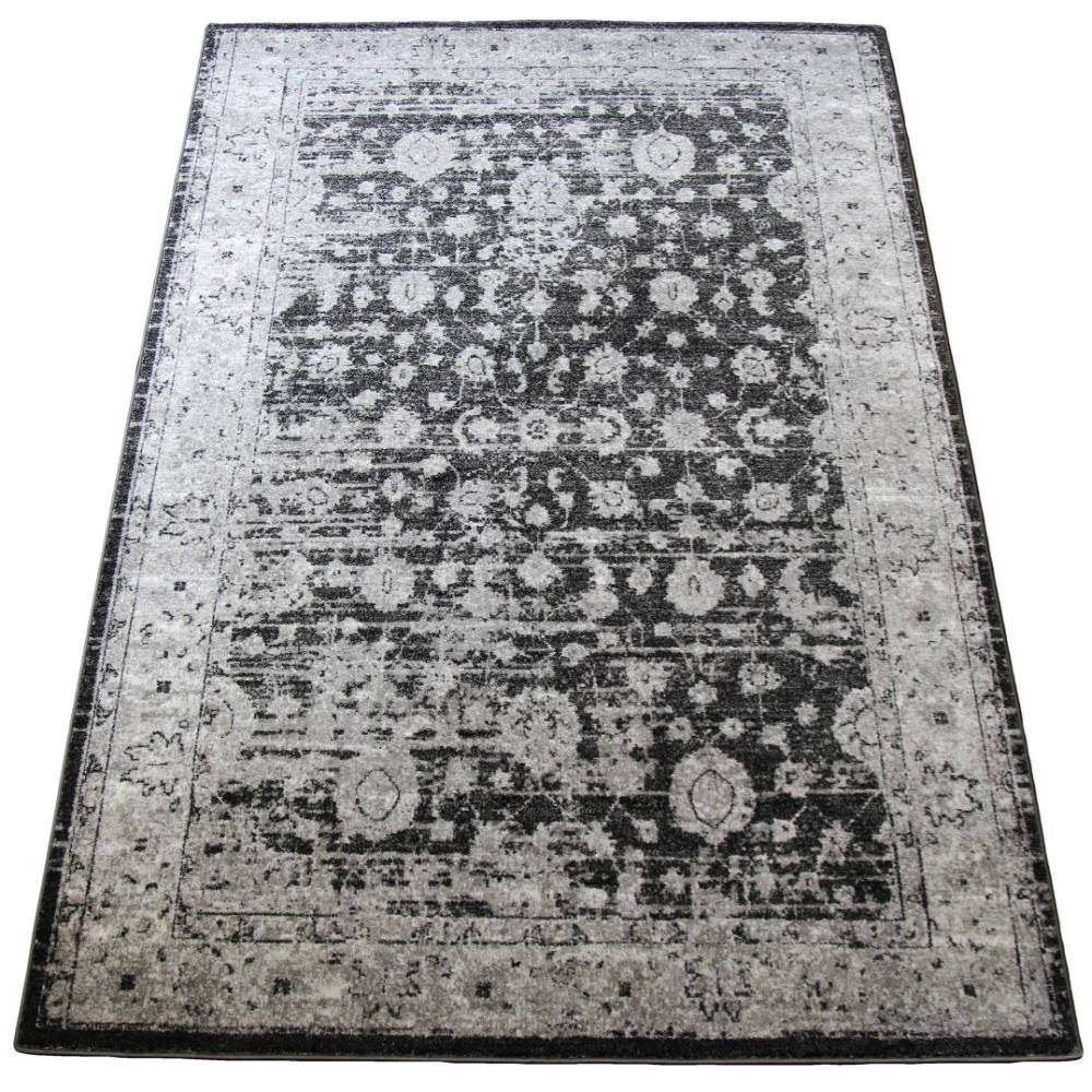 Distressed Vintage Gray Rug ChicagoCozy Rugs Chicago