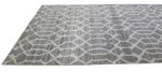 Picture of Pacific Gray Lattice Trellis Rug