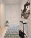 Picture of Pacific Gray Lattice Trellis Rug