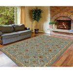 Oriental-Blue-Rug-All-Over-Pattern