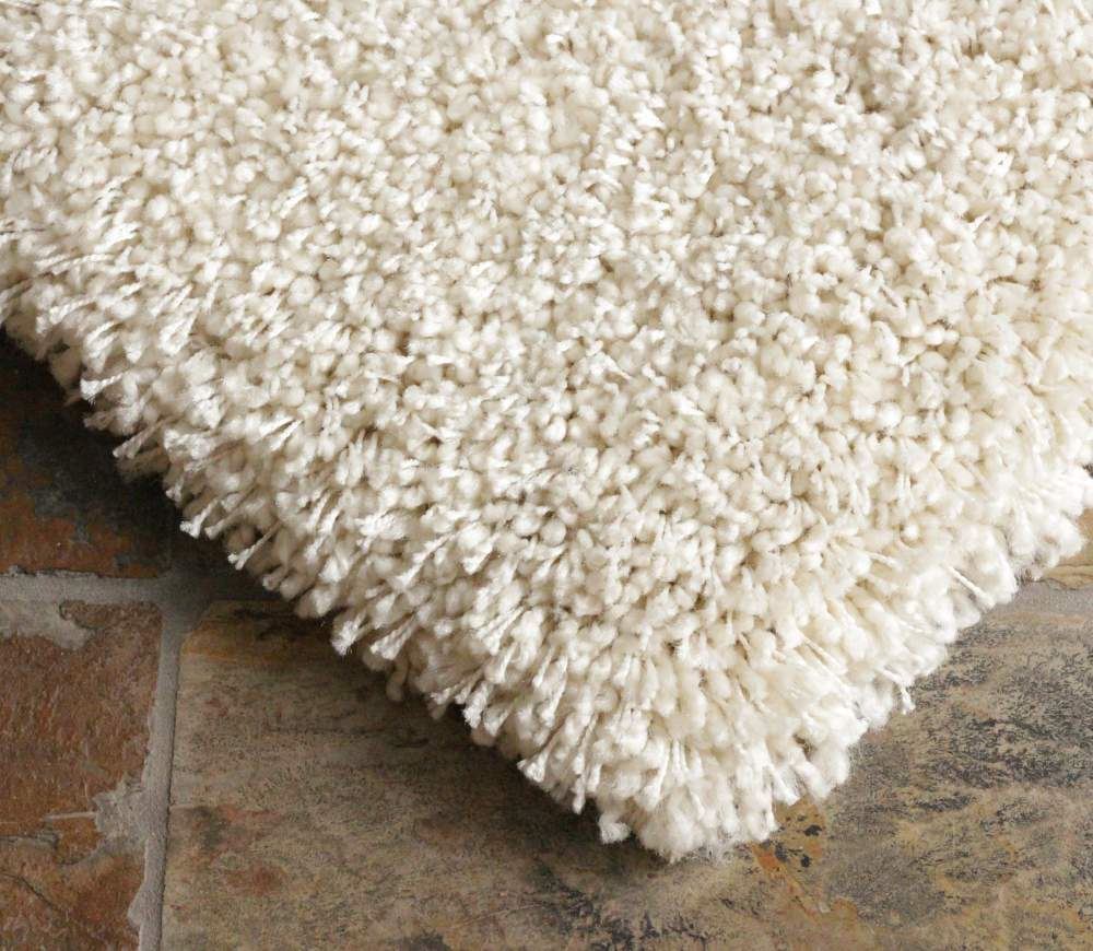 Shag Rug Solid Ivory ChicagoCozy Rugs Chicago