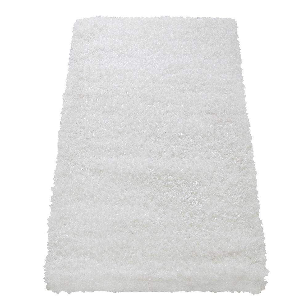 Shag Rug Solid White ChicagoCozy Rugs Chicago