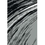 Striated-Stripes-Abstract-Rug-Gray