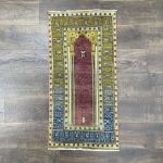 Picture of 2X4 Small Hand-knotted Turkish Konya Mat Rug, 1’9”X3’6”