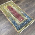 Picture of 2X4 Small Hand-knotted Turkish Konya Mat Rug, 1’9”X3’6”