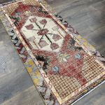 Picture of 5 FT Runner Turkish Distressed Handmade Wool Rug - 2'2"x4'10"