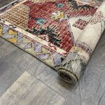 Picture of 5 FT Runner Turkish Distressed Handmade Wool Rug - 2'2"x4'10"