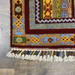 Picture of 3X5 Hand-knotted Thick Dense Wool Colorful - 2'11"x4'6"