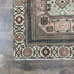 Picture of 6 Ft Traditional Wool Rug Vintage Turkish Rug Runner – Hand Knotted Rug with Traditional Geometric Medallion Design - 2'8"X6'2"