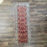 Picture of 8 Ft Runner Hand-Knotted Turkish Hereke Vintage Wide Rug Runner for Unique Gift - Turkish Wool Area Rug for Boho Chic Home Décor 2’10”x7’8”