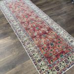 Picture of 8 Ft Runner Hand-Knotted Turkish Hereke Vintage Wide Rug Runner for Unique Gift - Turkish Wool Area Rug for Boho Chic Home Décor 2’10”x7’8”