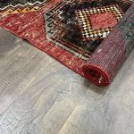 Picture of 2x7 Turkish Wool Hand Knotted Rug Runner Red- Boho Chic Area Runner Rug Gifts for Entryway, Hallway, Bedroom - Vintage Carpet Runner 2x7 Ft