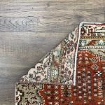 Picture of 6.5 Ft Turkish Orange Runner Rug Tribal Distressed Hand Knotted Wool Area Carpet Runner 