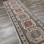 Picture of 10 Ft Wool Hallway Runner Vintage Turkish Rug Runner Earth Tone