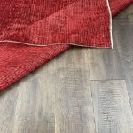 Picture of 3x7 Hand-Knotted Over-Dyed Red Turkish Red Runner Rug