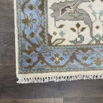 Picture of 3x5 Oushak Distressed Turkish Boho Chic Rug in Pastel Colors