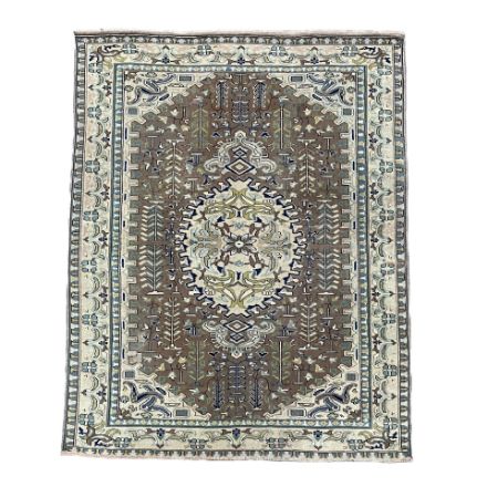 Picture of Hand-Knotted Turkish Nomad Anatolian Gray Taupe Rug