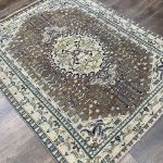 Picture of Hand-Knotted Turkish Nomad Anatolian Gray Taupe Rug