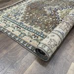 Picture of Hand-Knotted Turkish Nomad Anatolian Gray Taupe Rug