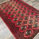 Picture of 4x6 Hand-Knotted Turkish Geometric Rug