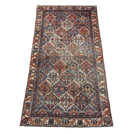 Picture of 5x9 Hand Knotted Turkish Rug for Distressed and Vintage Home Decor