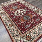 Picture of 4x6 Hand-Knotted Turkish Geometric Rug 