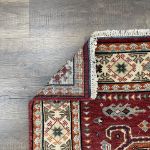 Picture of 4x6 Hand-Knotted Turkish Geometric Rug 