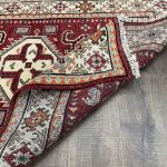 Picture of 4x6 Hand-Knotted Turkish Geometric Rug 