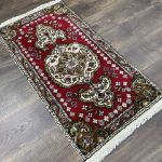 Picture of 2x3.5 Ft Traditional Wool Rug Vintage Turkish Rug Area Carpet