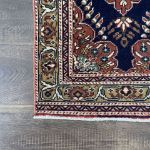 Picture of 2x4 Navy Orange Small Rug Cappadocia Hand-Knotted Rug