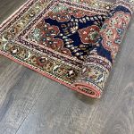 Picture of 2x4 Navy Orange Small Rug Cappadocia Hand-Knotted Rug