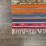 Picture of 8 Ft Kilim Runner Rug Turkish Cicim Embroidery Sumac Yoruk