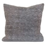 Picture of 16" x 16" Antique Distressed Gray Rug Pillow