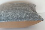 Picture of 16" x 16" Antique Distressed Gray Rug Pillow