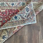 Picture of Handmade Wool Rug 3'x6'6" - Turkish Vintage Area Rug, Eco-Friendly