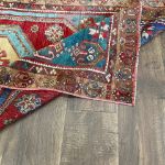 Picture of Handmade Wool Rug 3'x6' - Turkish Vintage Area Rug, Eco-Friendly Home Decor