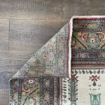 Picture of Handmade Wool Rug 3'x4'6" - Turkish Vintage Area Rug, Eco-Friendly Home Decor