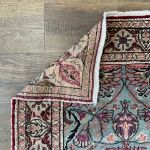 Picture of 3'x4'4" Handmade Wool Rug - Turkish Vintage Area Rug, Eco-Friendly Home Decor